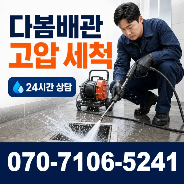 경기 이천시 설성면 금당리 배관고압세척 상담 이미지 4
